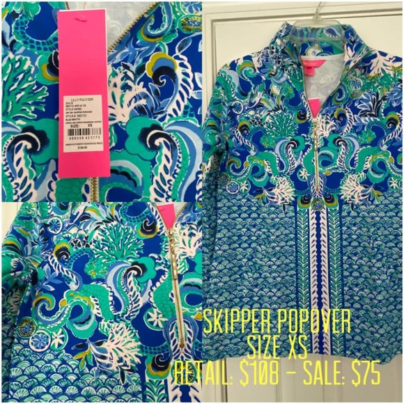 Lilly Pulitzer Skipper Popover - Picture 1 of 1